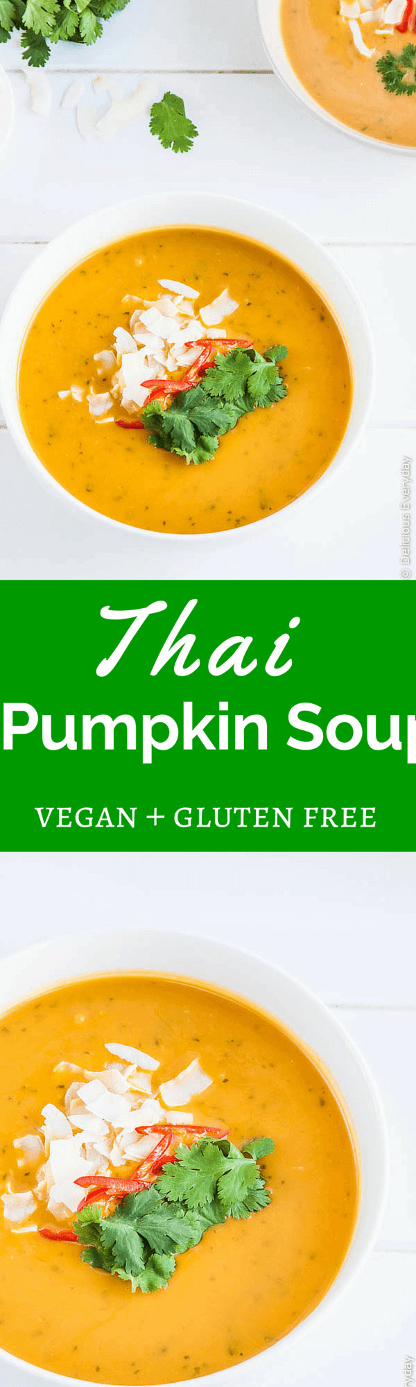 Coconut Milk Soup Recipes
 Thai Pumpkin Soup with Coconut Milk vegan