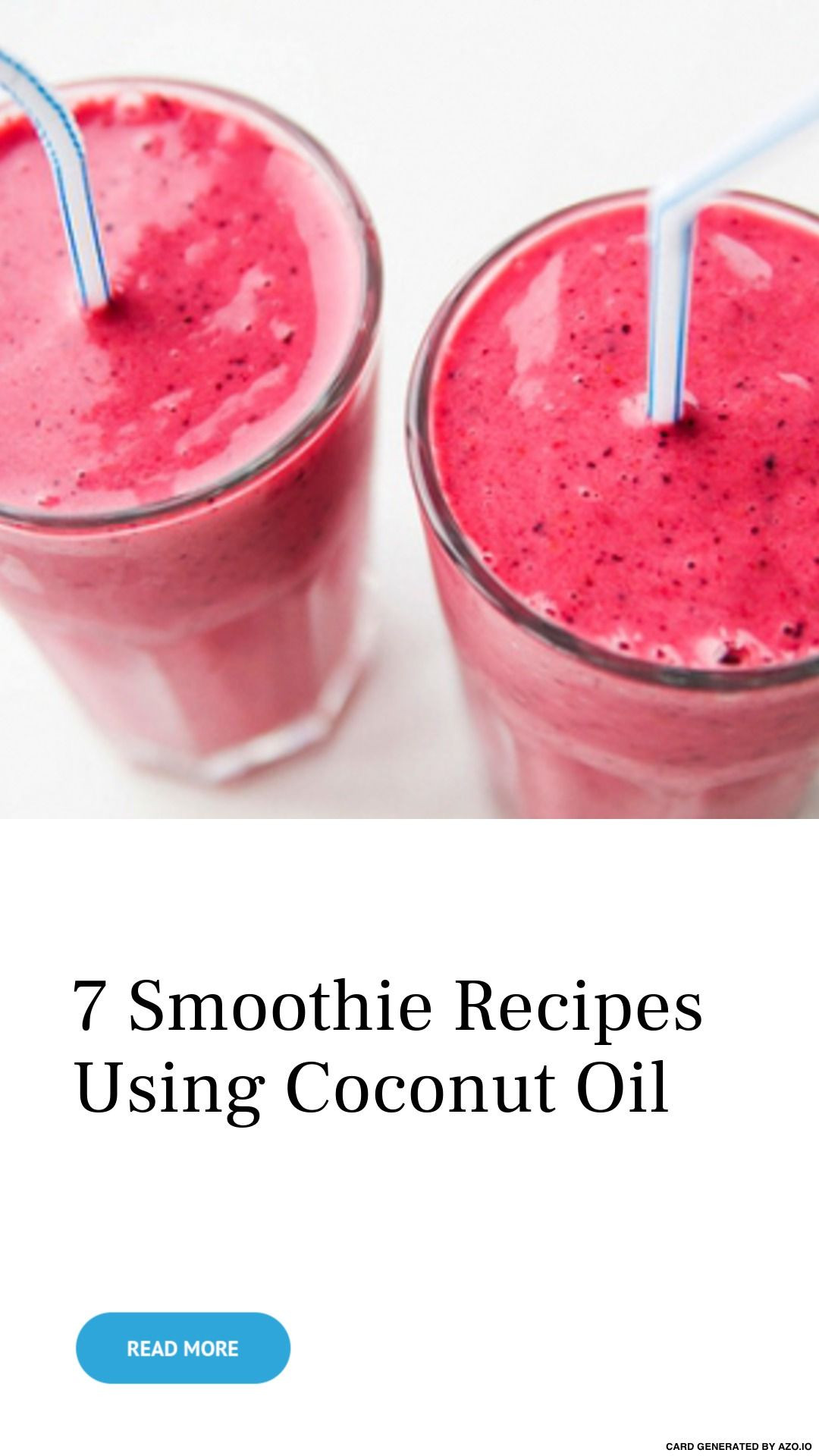 Coconut Oil Recipes For Weight Loss
 7 Smoothie Recipes Using Coconut Oil With images