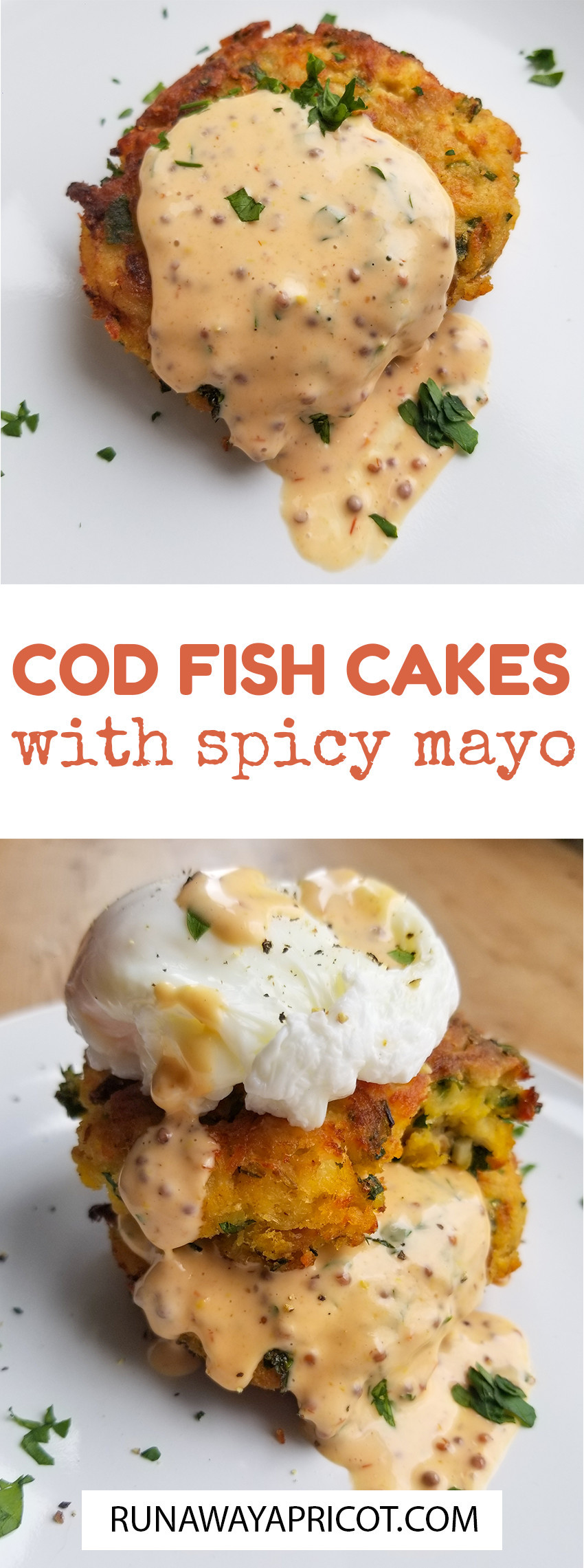 Cod Fish Cake Recipe
 Cod Fish Cakes with Spicy Mayo – A New Easter Tradition