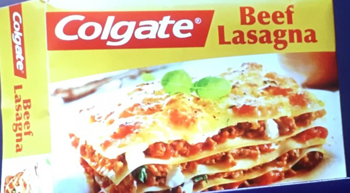 Colgate Beef Lasagna
 Colgate lasagna takes top flop slot at Museum of Failure