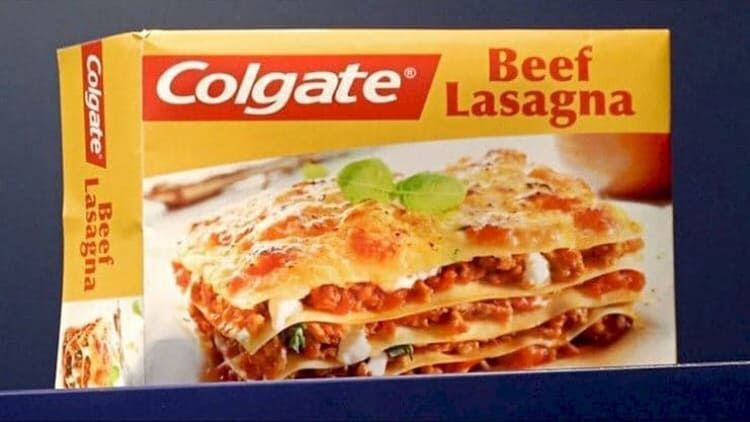 Colgate Beef Lasagna
 Pin by Hemlocke on Horrifying food