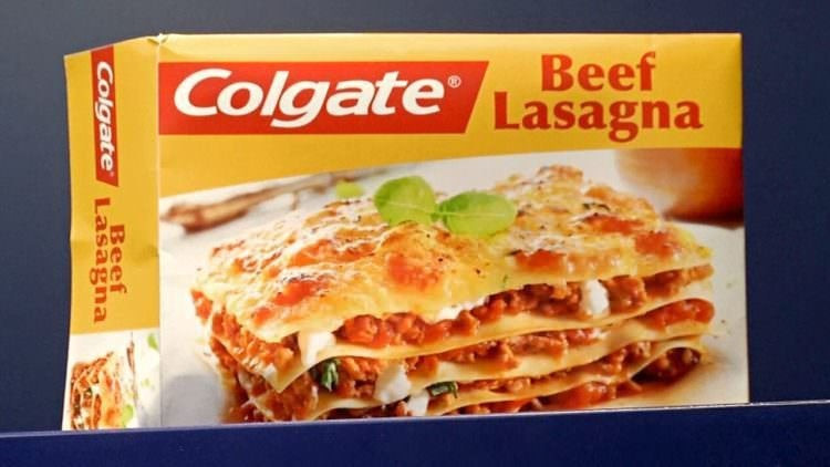 Colgate Beef Lasagna
 Colgate beef lasagna frozen TV dinner from the 80s pics