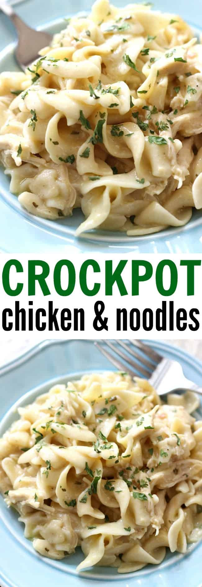Comforting Chicken &amp; Noodles Crock Pot
 Crockpot Chicken and Noodles Belle of the Kitchen