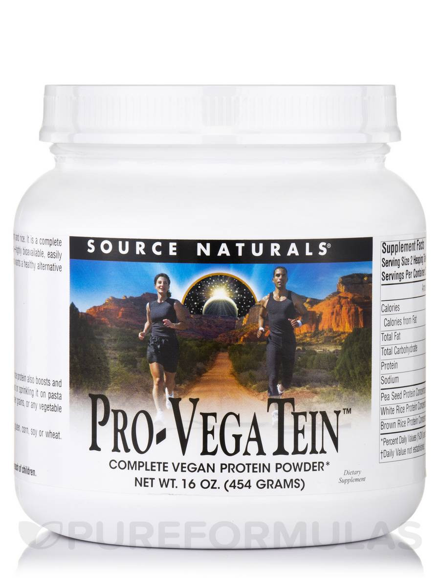 Complete Vegetarian Protein
 Pro VegaTein™ plete Vegan Protein Powder 16 oz 454