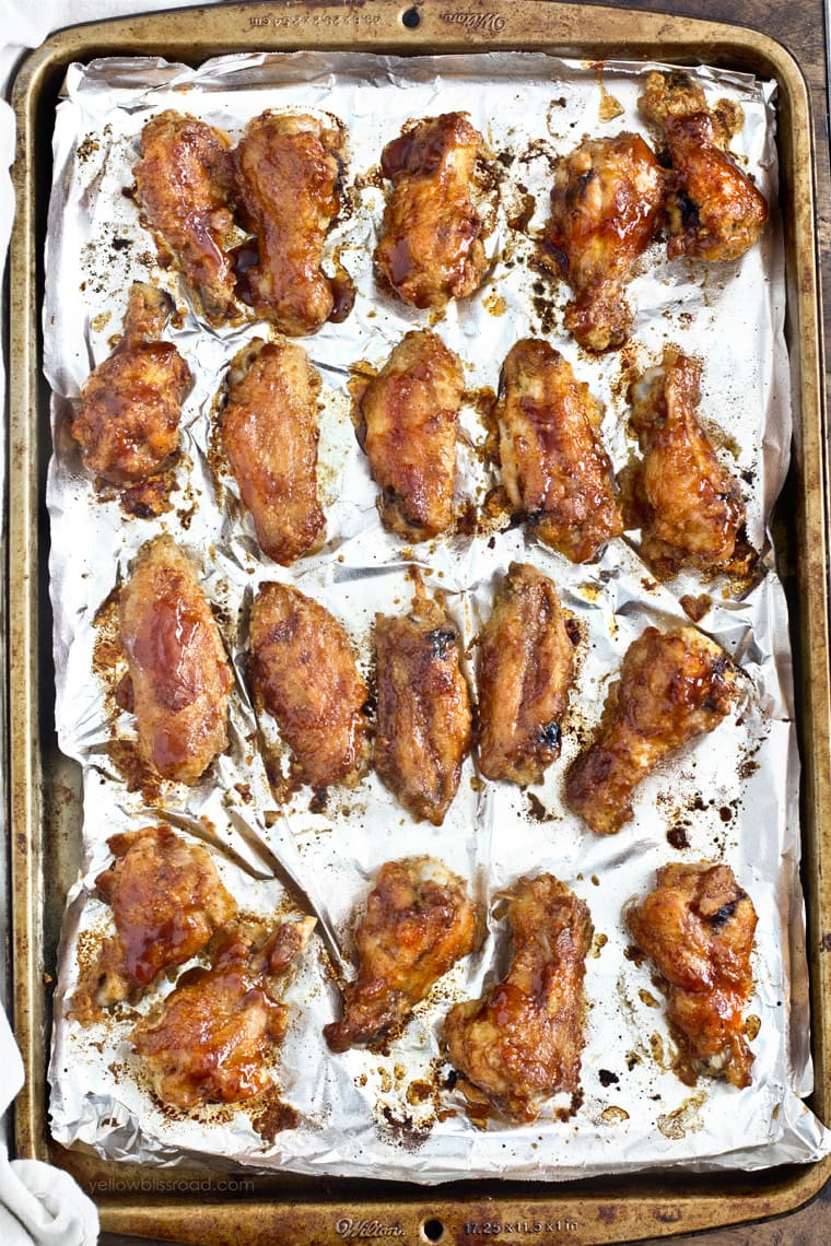 Cook Chicken Wings In Oven
 Crispy Baked Barbecue Chicken Wings
