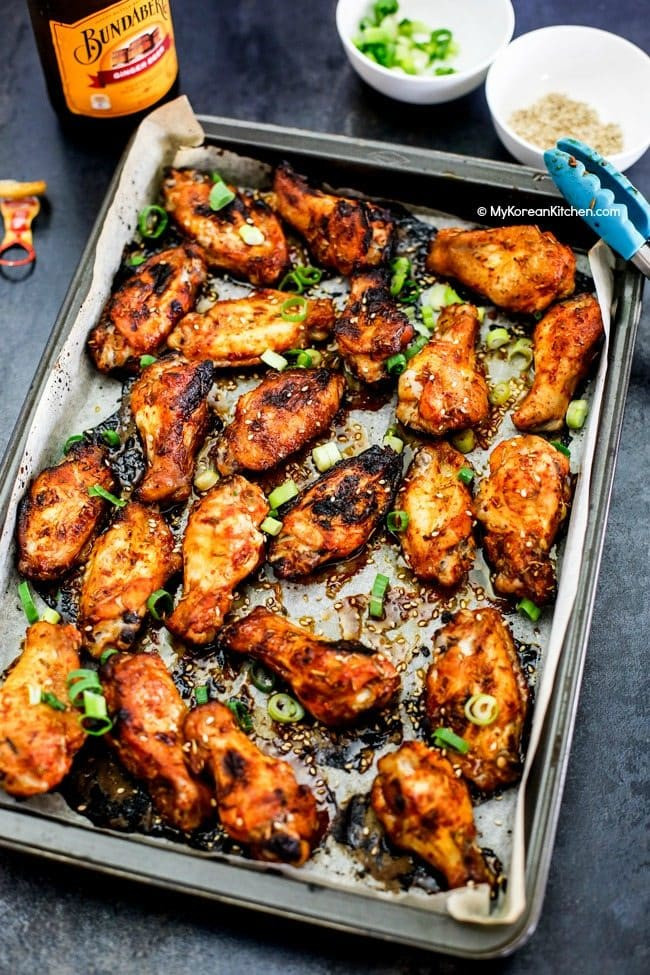 Cook Chicken Wings In Oven
 Oven baked Korean style chicken wings