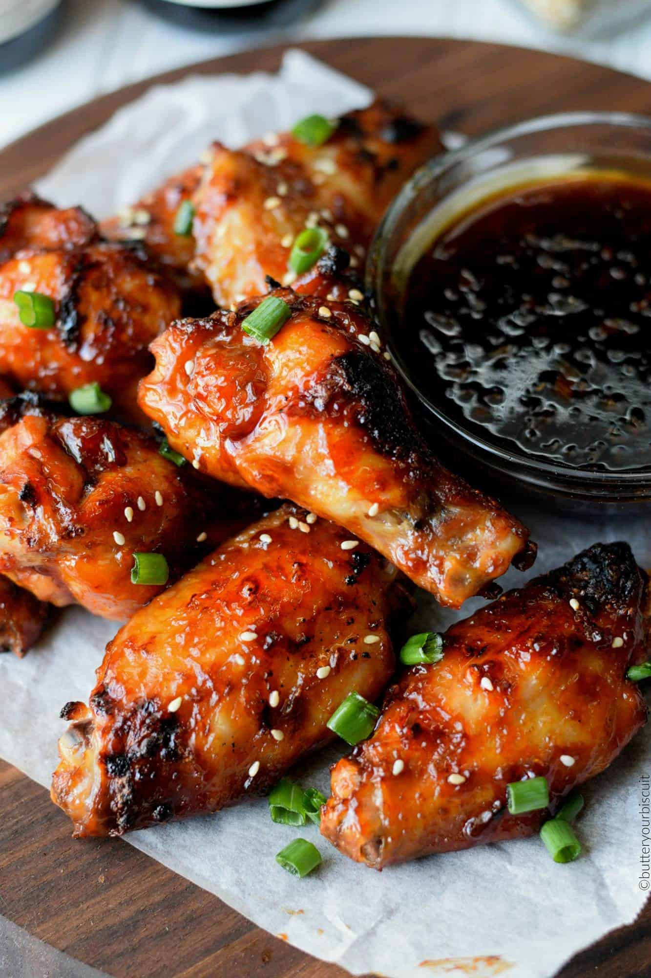 Cook Chicken Wings In Oven
 Oven Baked Spicy Teriyaki Chicken Wings Butter Your Biscuit