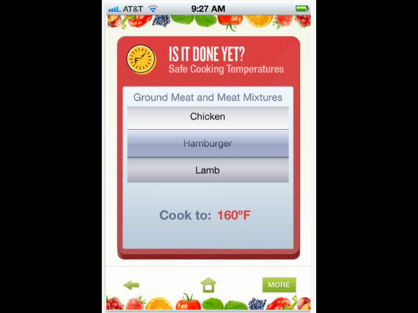 Cook Ground Beef To A Minimum Internal Temperature Of
 Download this free app Is My Food Safe from Eat Right