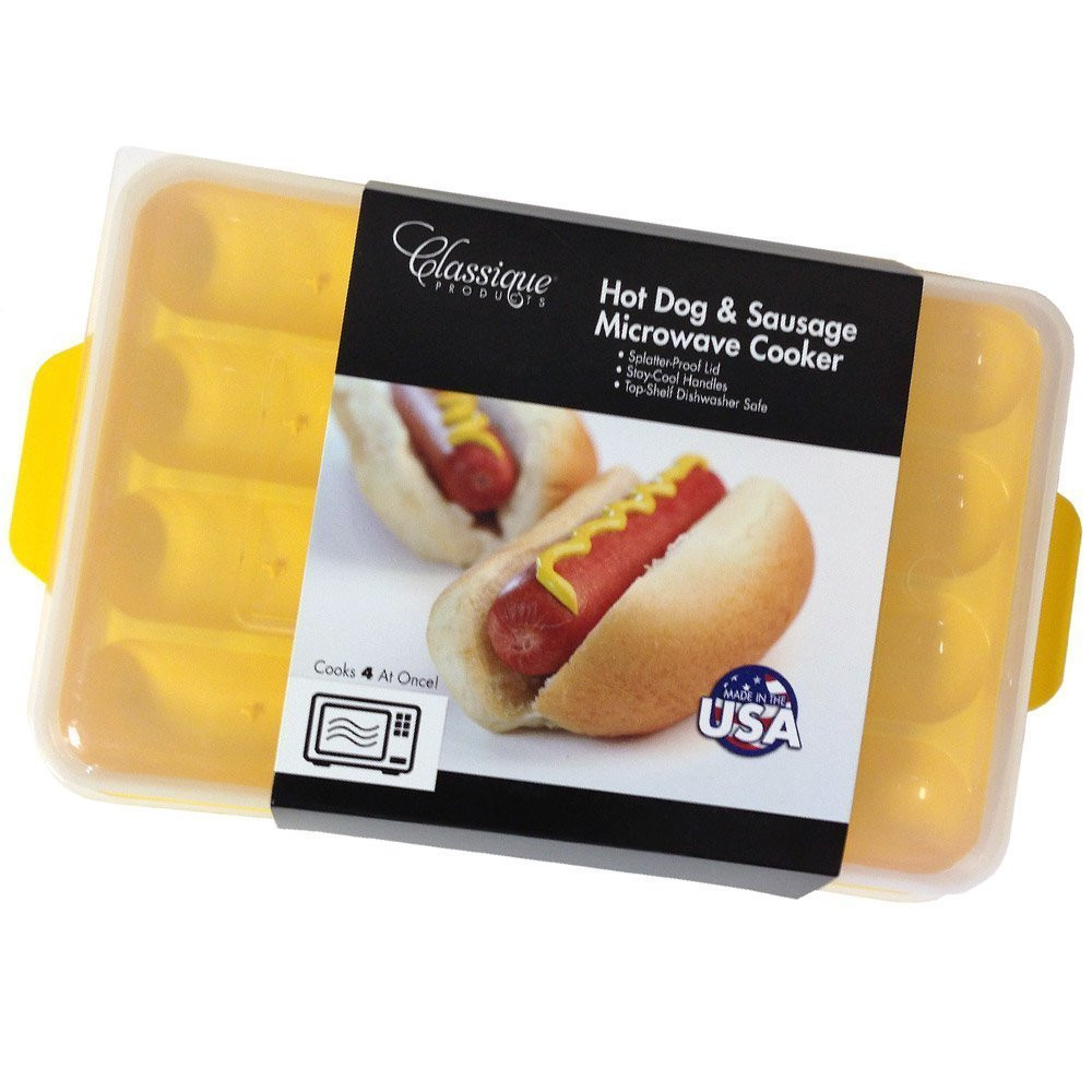 Cook Hot Dogs In Microwave
 Hot Dog and Sausage Microwave Cooker For Microwave