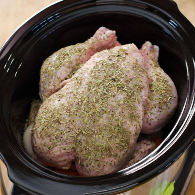 Cook Whole Chicken
 Crock Pot Whole Chicken Slow Cooker Chicken