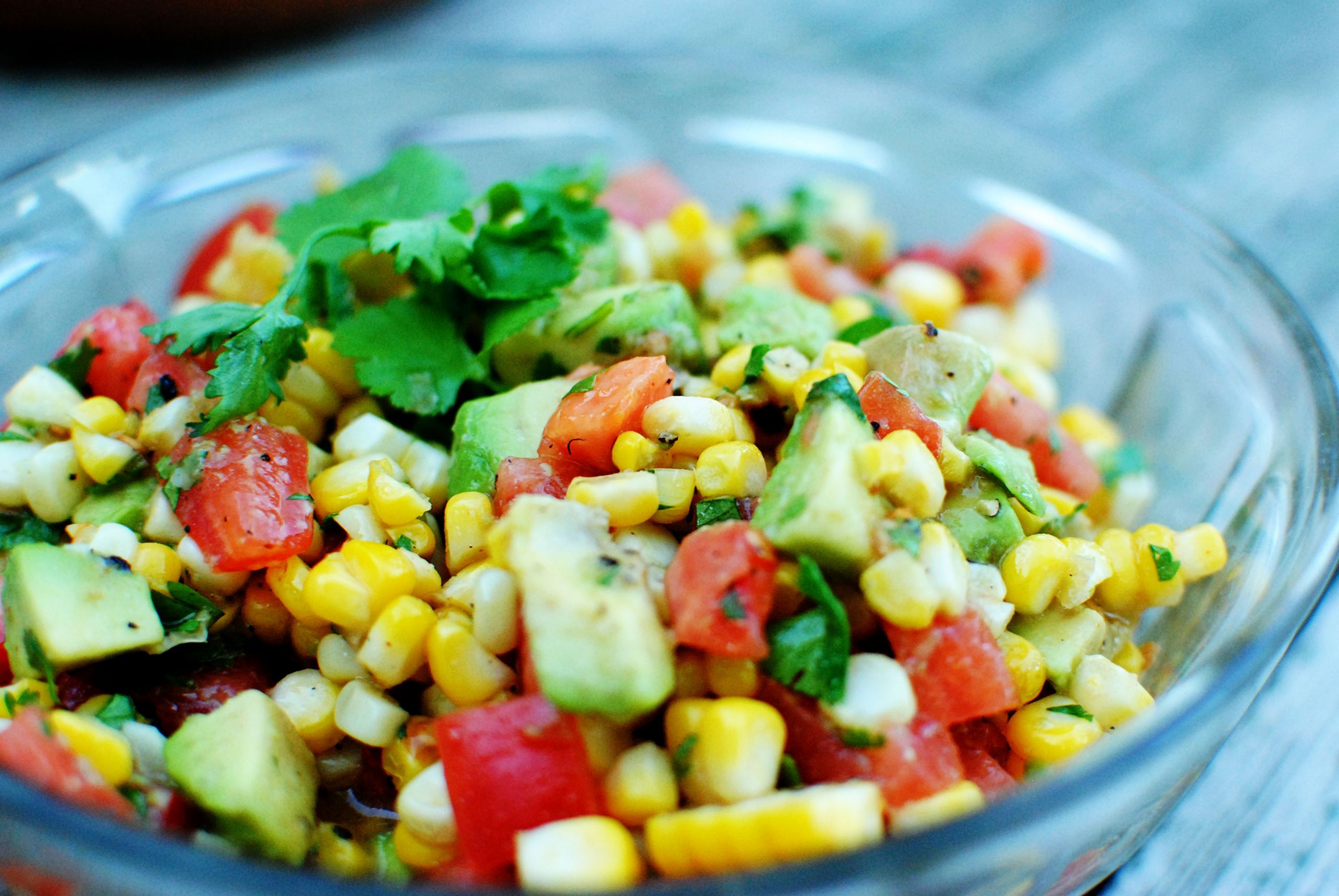 Corn and Avocado Salad Best Of Grilled Corn and Avocado Salad with Honey Lime Dressing