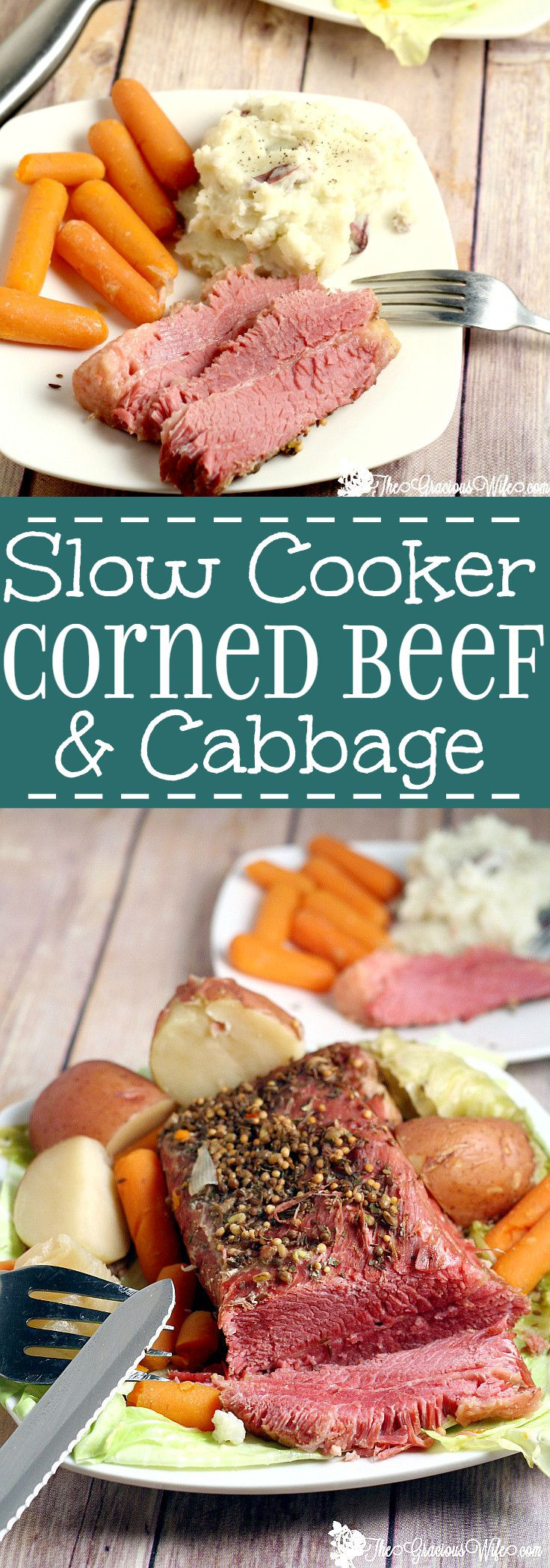 Corn Beef And Cabbage Slow Cooker
 Slow Cooker Corned Beef and Cabbage