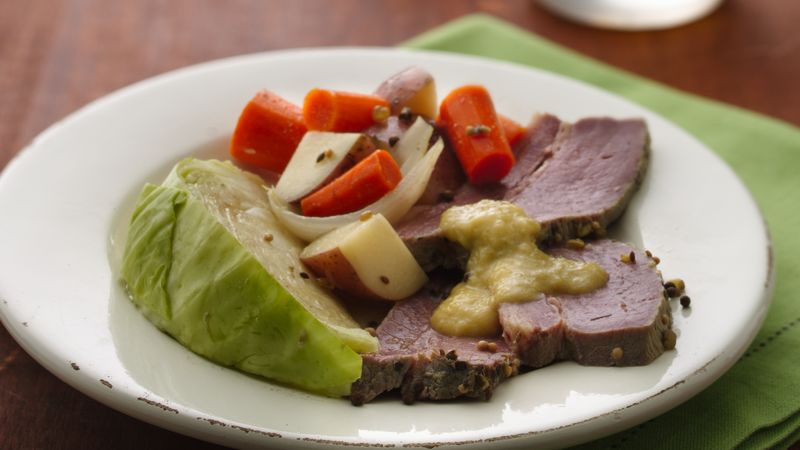 Corn Beef And Cabbage Slow Cooker
 Slow Cooker Corned Beef and Cabbage recipe from Betty Crocker