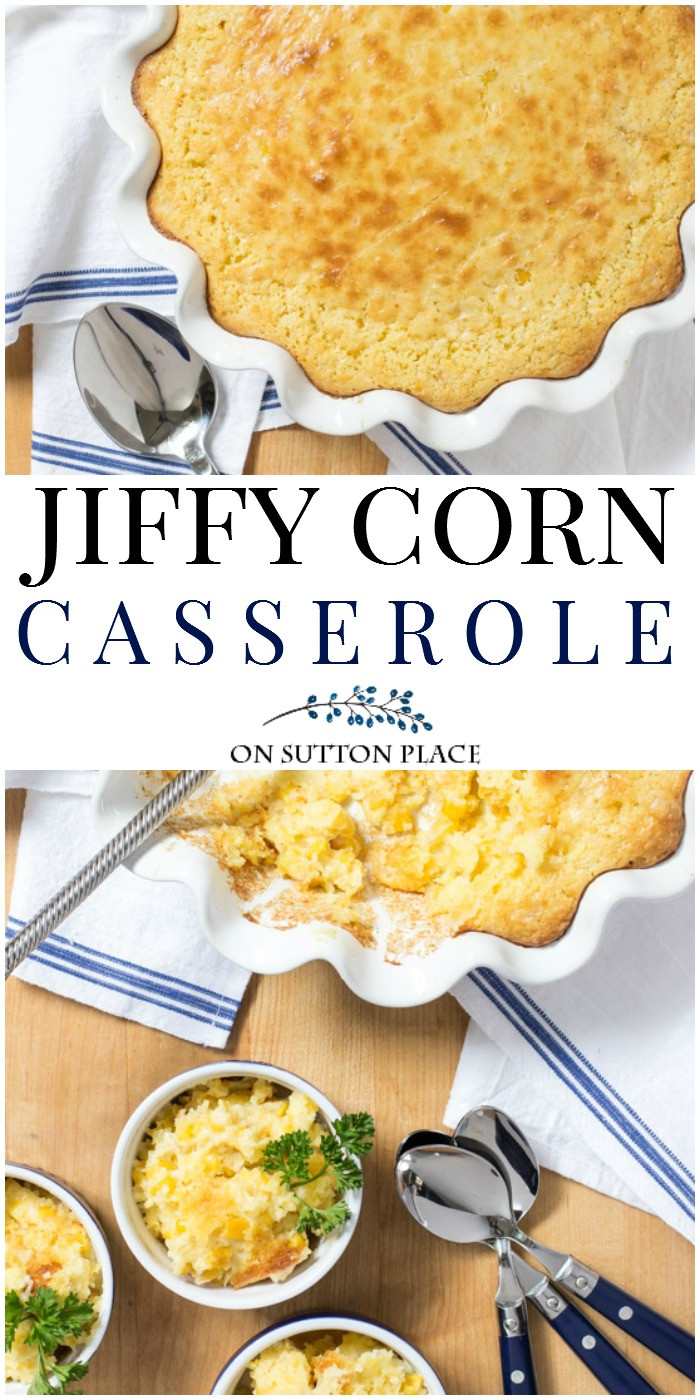 Corn Casserole With Jiffy Mix
 Jiffy Cornbread Mix Corn Casserole Recipe Sutton Place