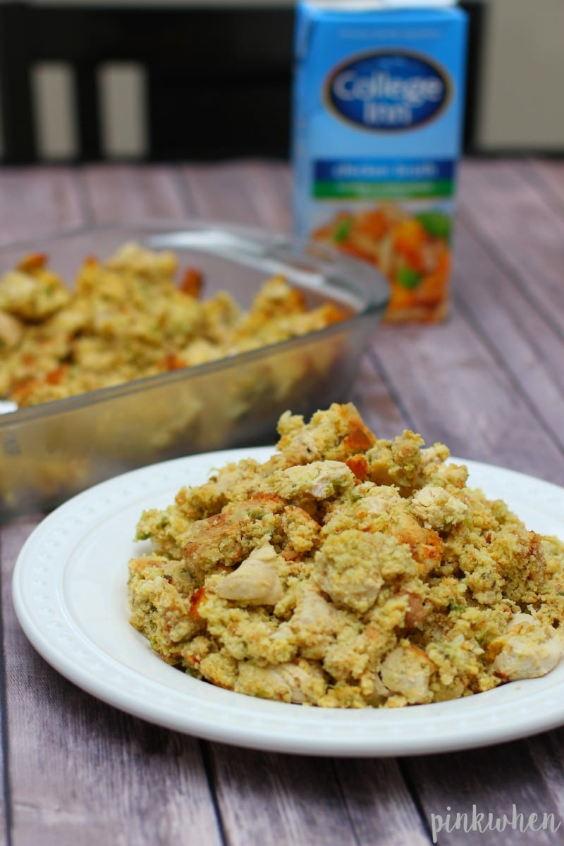Cornbread Dressing With Chicken
 How to Make a Delicious Chicken and Dressing Recipe PinkWhen