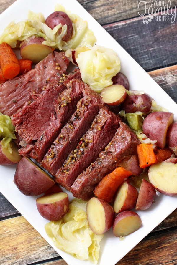 Corned Beef And Cabbage In Instant Pot
 Instant Pot Corned Beef and Cabbage Favorite Family Recipes