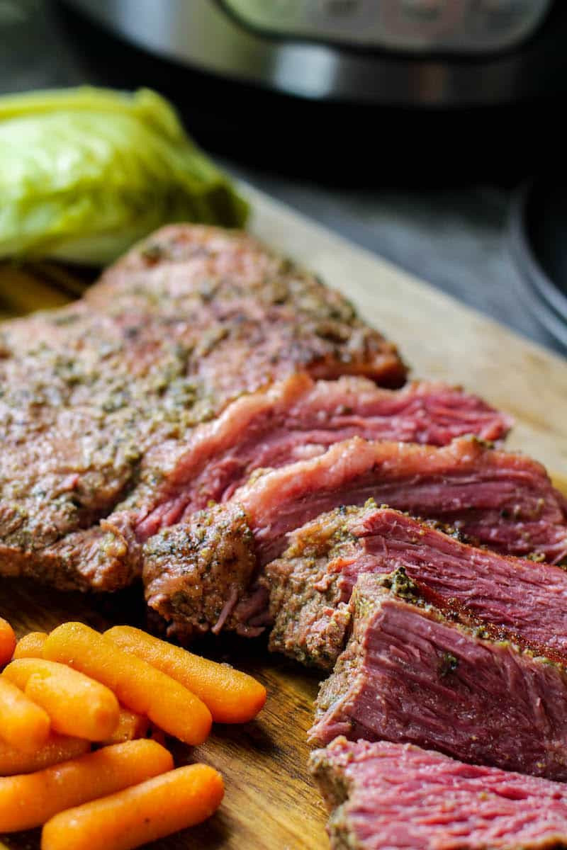 Corned Beef And Cabbage In Instant Pot
 Instant Pot Corned Beef and Cabbage Recipe Low Carb