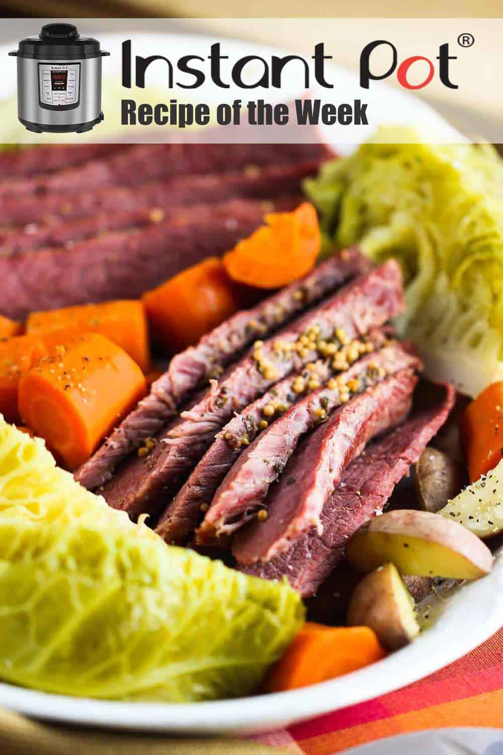 Corned Beef And Cabbage In Instant Pot
 Instant Pot Corned Beef with Cabbage How To Feed A Loon