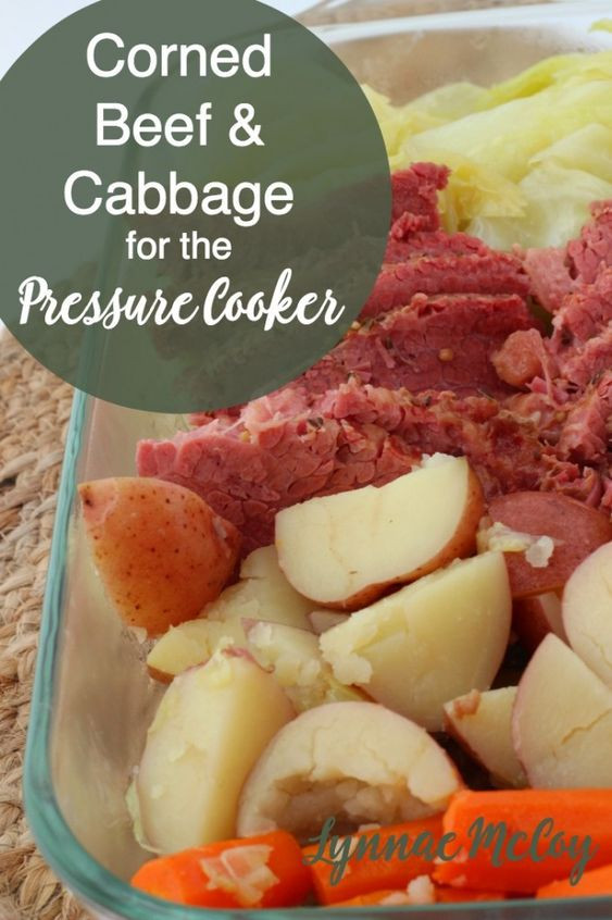 Corned Beef And Cabbage In Pressure Cooker
 Pressure Cooker Corned Beef and Cabbage for St Patrick s