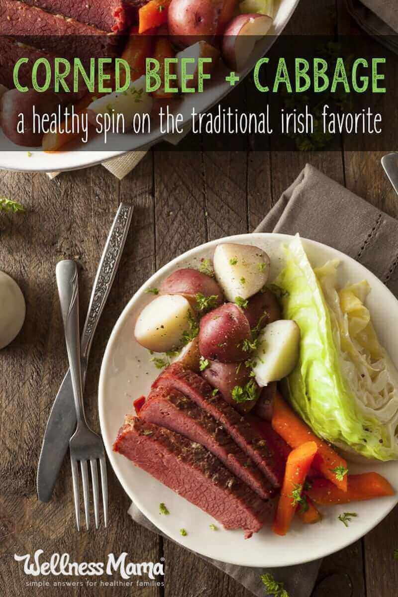 Corned Beef And Cabbage Irish
 Healthier Irish Corned Beef & Cabbage Recipe