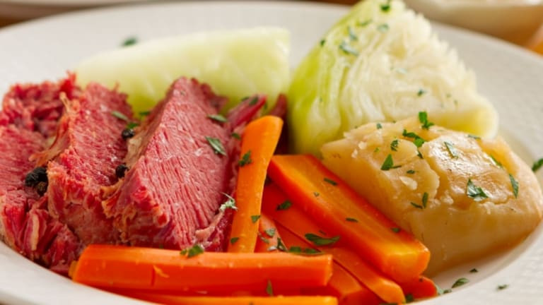 Corned Beef And Cabbage Irish
 Corned Beef and Cabbage As Irish as Spaghetti and