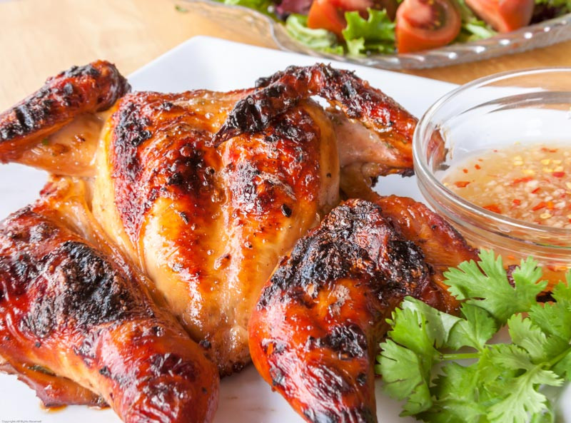 Cornish Game Hens Recipe
 Five Spice Grilled Cornish Game Hens