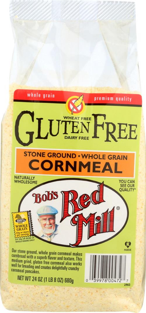 Cornmeal Gluten Free
 Gluten Free Cornmeal Bob s Red Mill Direct Eats