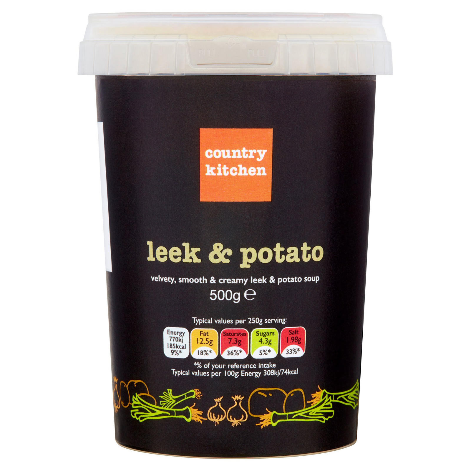 Country Potato Soup
 Country Kitchen Leek & Potato Soup 500g