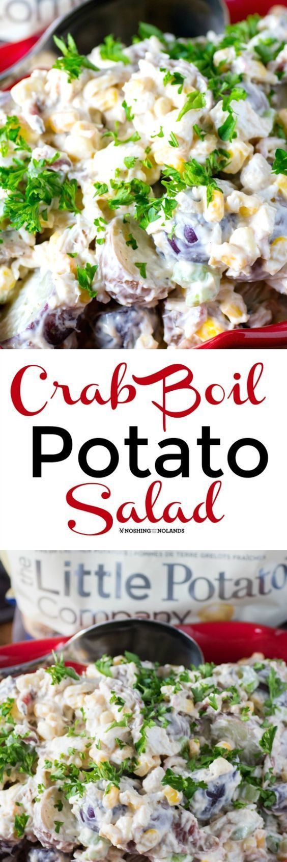 Crab Boil Side Dishes
 Crab Boil Potato Salad by Noshing With The Nolands has the