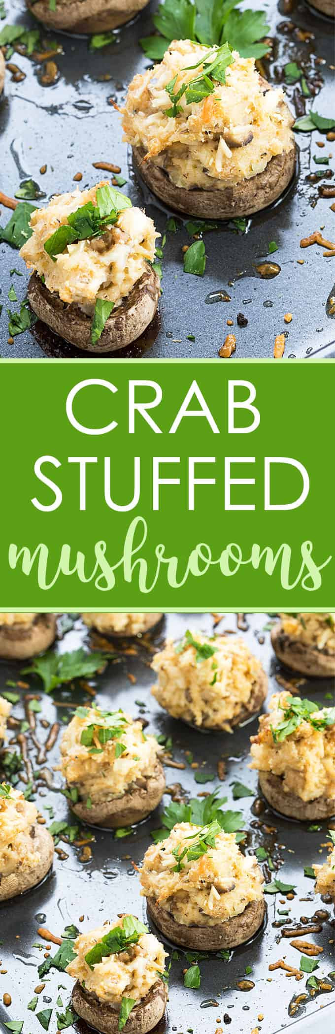 Crabbed Stuffed Mushroom Caps
 Crab Stuffed Mushrooms