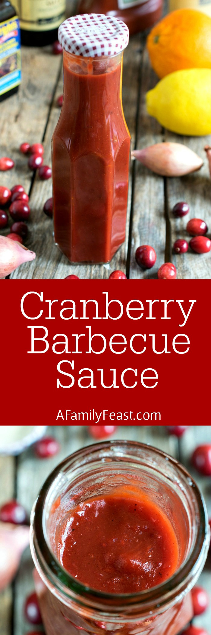 Cranberry Bbq Sauce
 Cranberry Barbecue Sauce A Family Feast