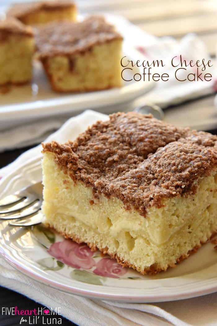 Cream Cheese Coffee Cake Recipe Unique Cream Cheese Coffee Cake