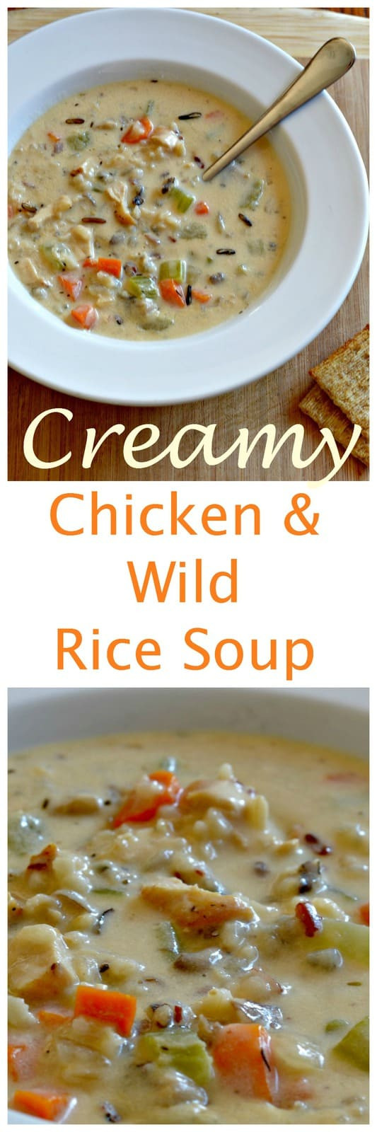 Cream Of Chicken Soup And Rice Side Dish
 Creamy Chicken and Wild Rice Soup Happily Unprocessed