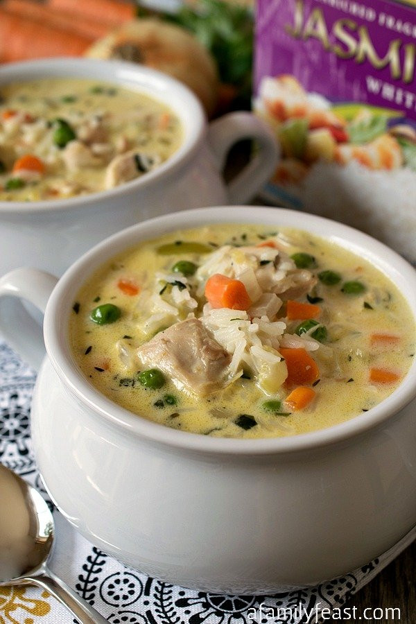 Cream Of Chicken Soup And Rice Side Dish
 Holiday Chicken Soup A Family Feast