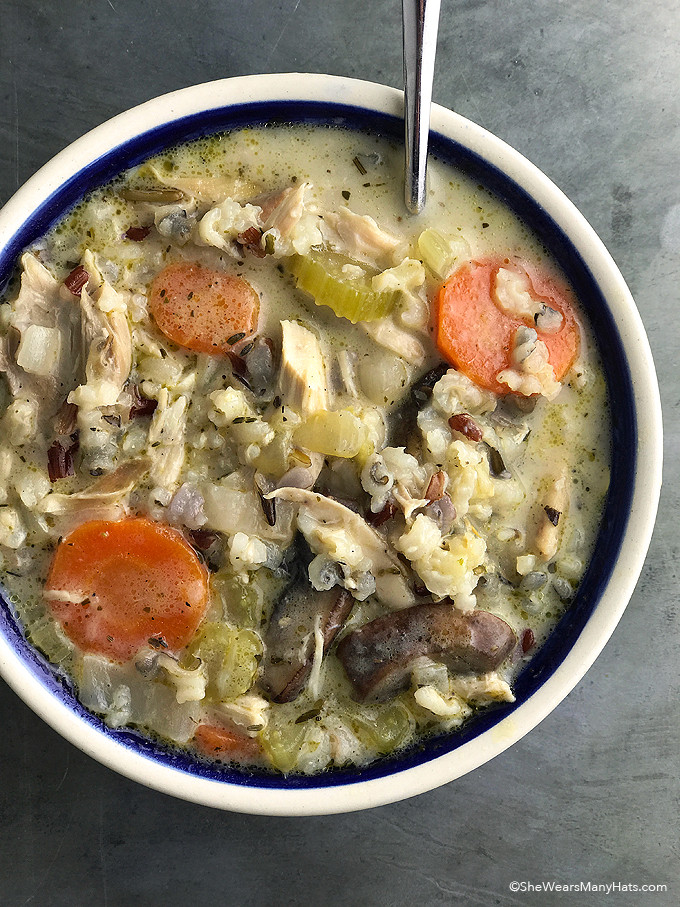 Cream Of Chicken Soup And Rice Side Dish
 Creamy Chicken Wild Rice Soup Recipe