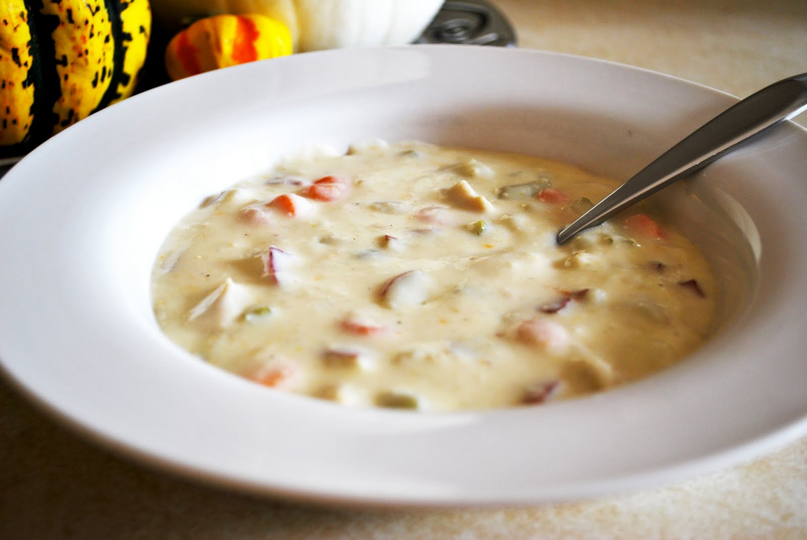 Creamy Cheese Potato Soup
 Cooking with the Keys Cream Cheese Chicken and Ve able Soup
