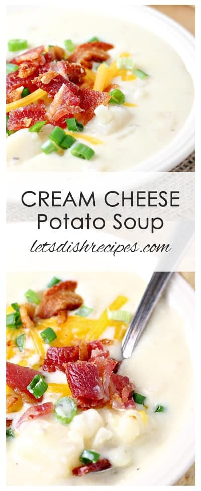 Creamy Cheese Potato Soup
 Cream Cheese Potato Soup