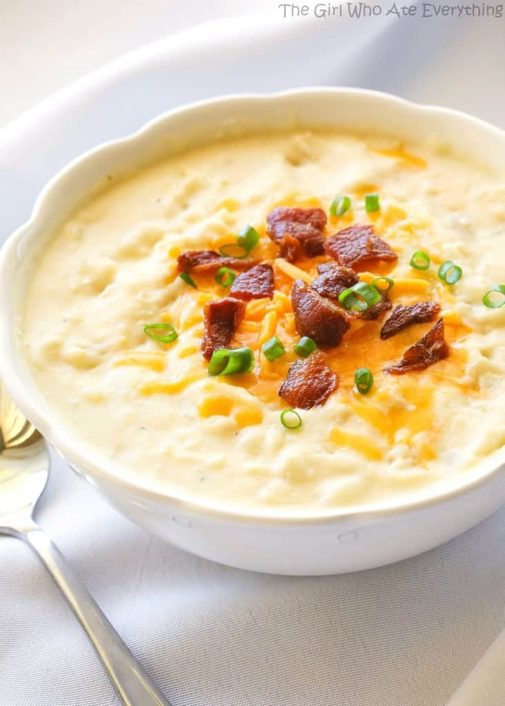 Creamy Cheese Potato Soup
 Crockpot Potato Soup Recipe The Girl Who Ate Everything