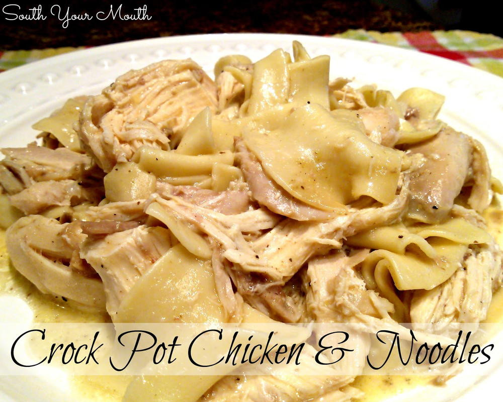 Creamy Egg Noodles
 All Day Creamy Dreamy Chicken and Noodles