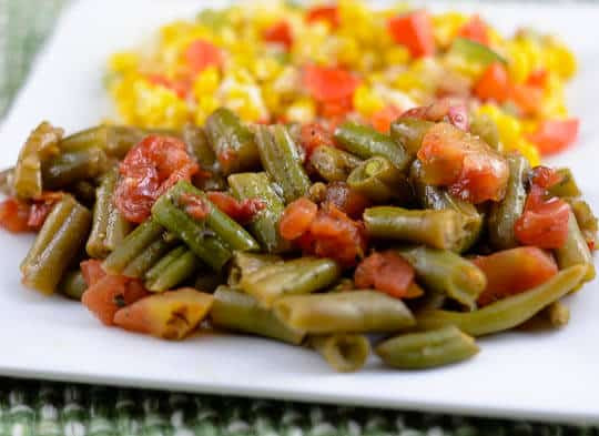 Creole Side Dishes
 Creole Green Beans Flavor Mosaic