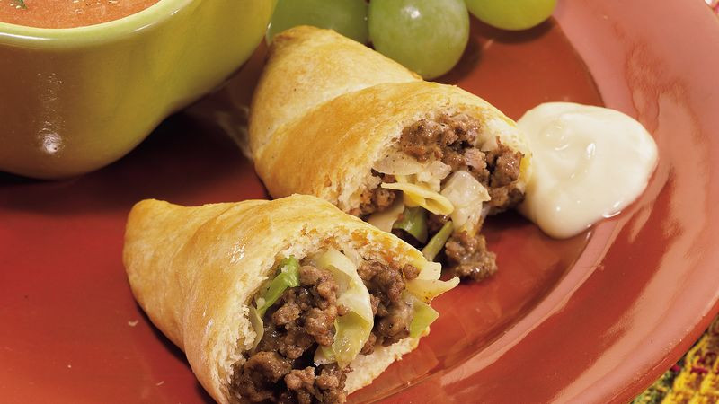 Crescent Roll Recipes With Ground Beef
 recipe with crescent rolls and ground beef