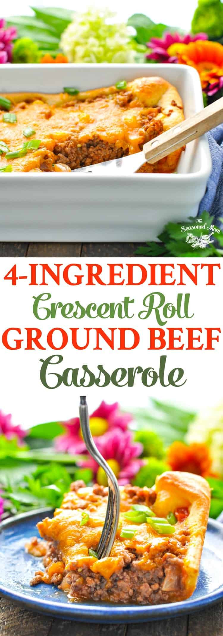Crescent Roll Recipes With Ground Beef
 4 Ingre nt Crescent Roll Ground Beef Casserole The