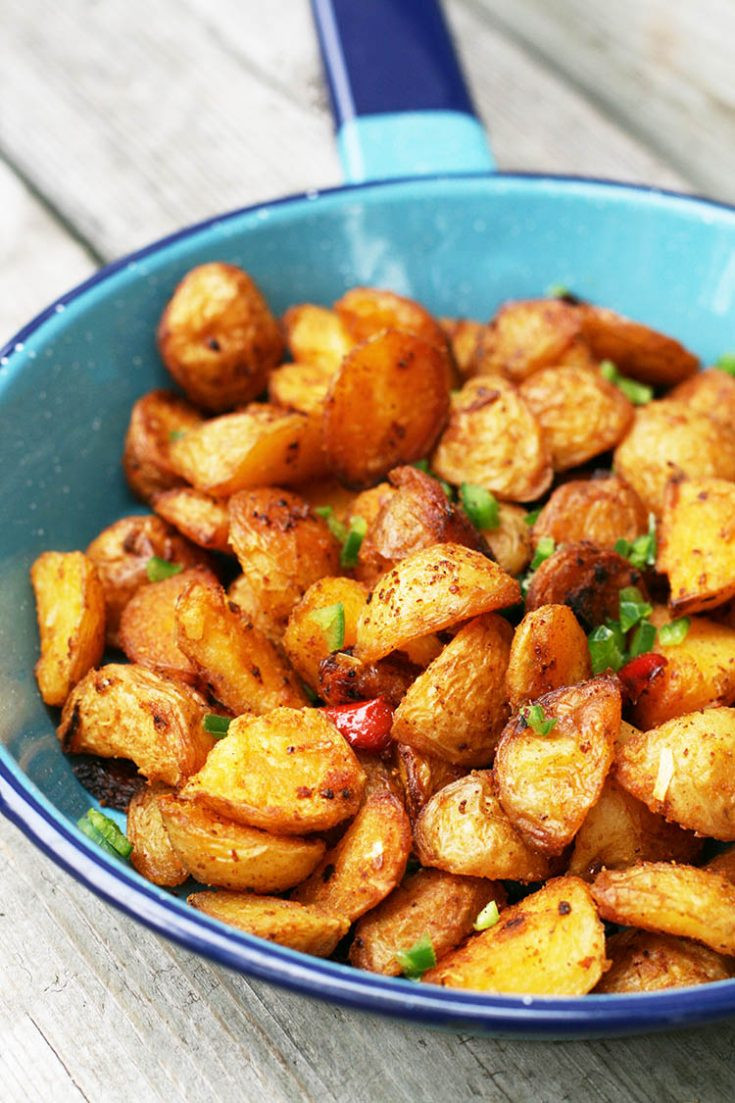 Crispy Breakfast Potatoes
 Super Crispy Oven Roasted Breakfast Potatoes – Cheap