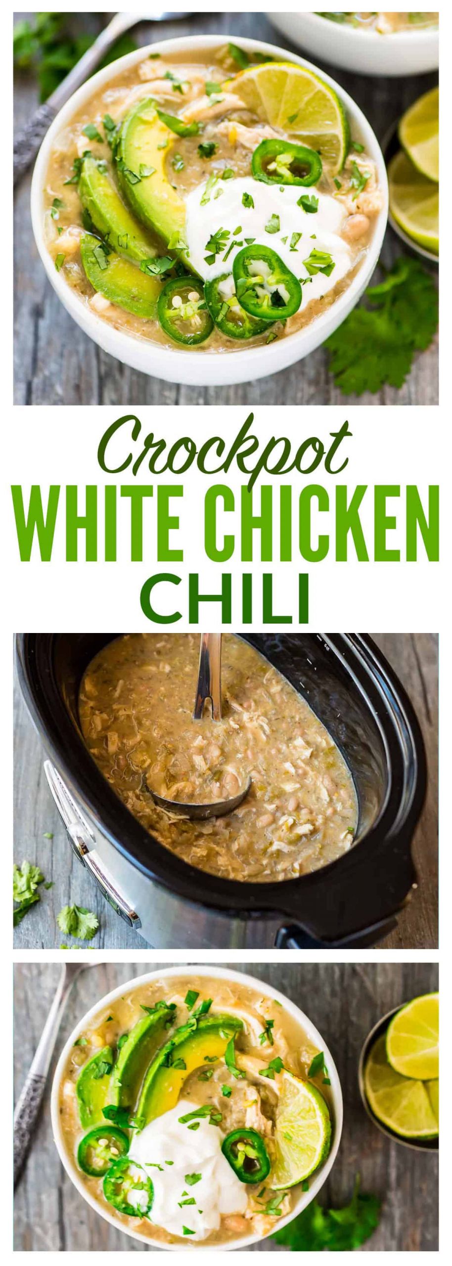 Crock Pot Chicken Chili
 Crockpot White Chicken Chili