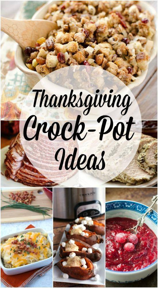 Crock Pot Desserts
 Thanksgiving Crockpot Recipes