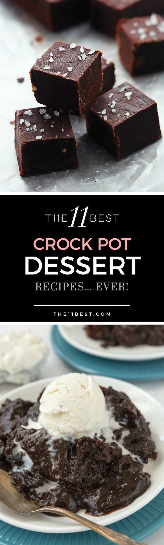 Crock Pot Desserts
 The BEST crock pot dessert recipes EVER