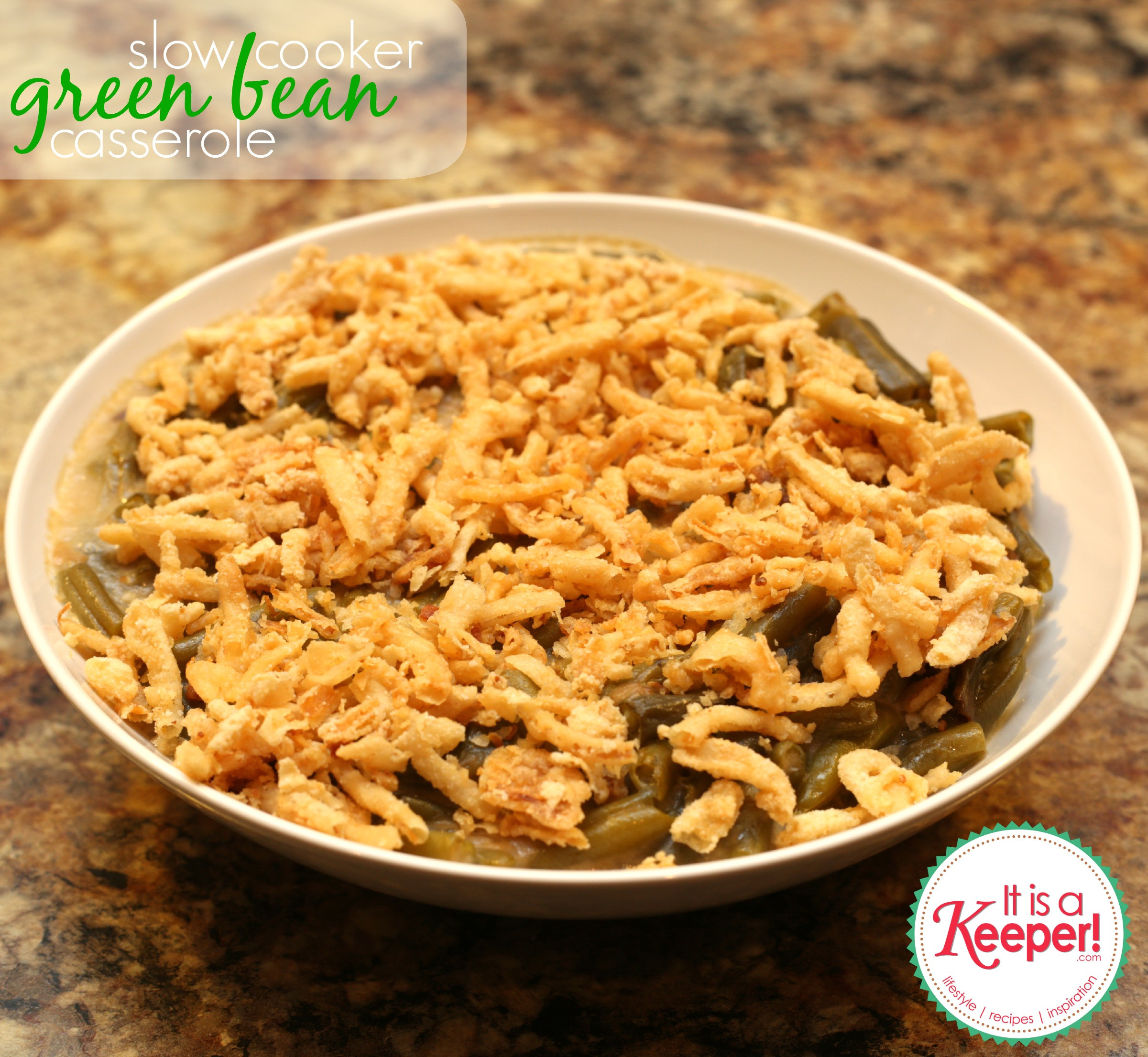 Crock Pot Green Bean Casserole
 Easy Crock Pot Recipes Green Bean Casserole It s a Keeper