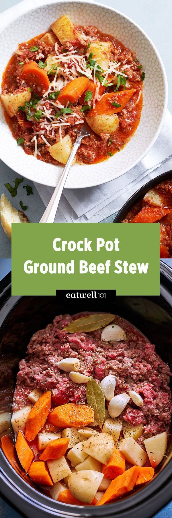Crock Pot Ground Beef
 Crock Pot Ground Beef Stew Potato and Carrot — Eatwell101