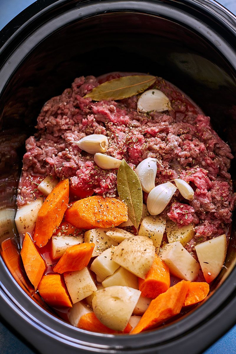 Crock Pot Ground Beef Luxury Crock Pot Ground Beef Stew Potato and Carrot — Eatwell101