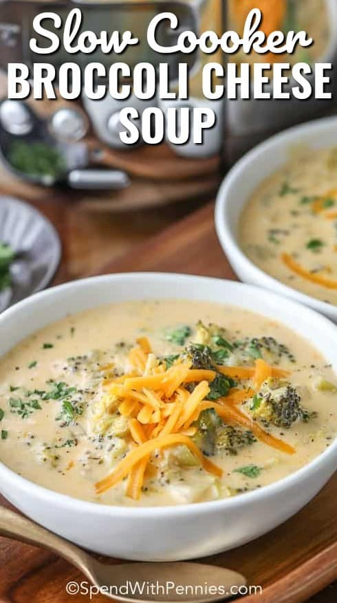 Crockpot Broccoli Cheese Soup
 Crockpot Broccoli Cheese Soup Rich & Creamy Spend With